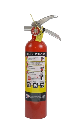 Kidde 21008346 Badger Advantage Fire Extinguisher - 2.5lb, 1-A:10-B:C