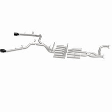 Load image into Gallery viewer, MagnaFlow Exhaust Products 19691 xMOD Series Black Chrome Tips Cat-Back System for Select Ram