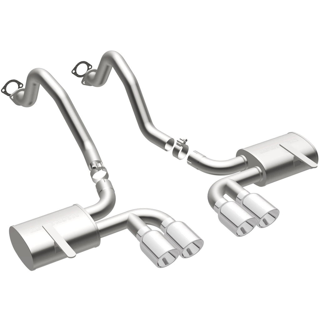 MagnaFlow Exhaust Products 16732 Street Series Polished Axle Back System for Select Chevrolet Corvette