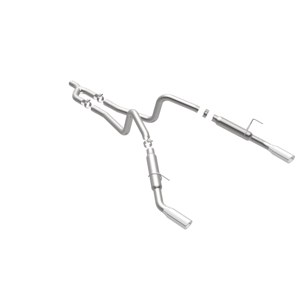 MagnaFlow Exhaust Products 16605 Competition Series Stainless 2.5 in Cat-Back for Select Ford Mustang