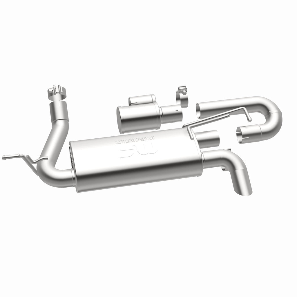 MagnaFlow Exhaust Products 19668 Overland Series Axle Back System for Select Jeep Wrangler, Jeep Wrangler JK