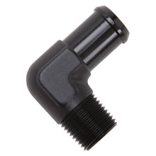 Load image into Gallery viewer, Hose-End-90-Deg-12In-Npt-To-34In-Barb-Black-Anodize