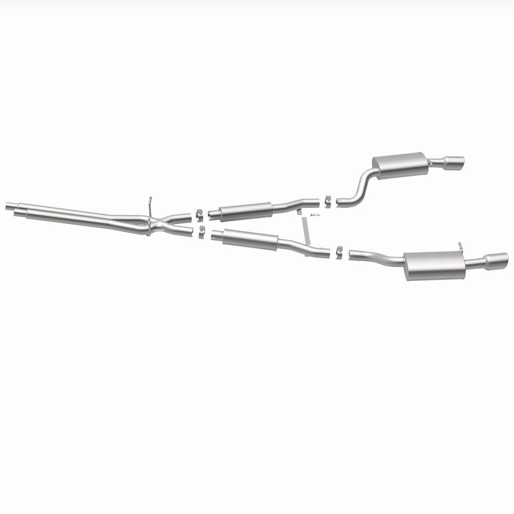 MagnaFlow Exhaust Products 16493 Touring Series Polished Cat-Back System for Select Audi A6 Quattro
