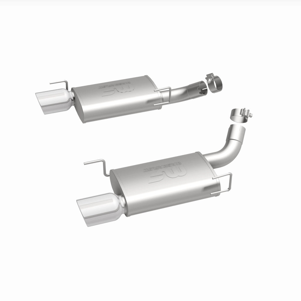 MagnaFlow Exhaust Products 15882 Street Series Polished Axle Back System for Select Ford Mustang