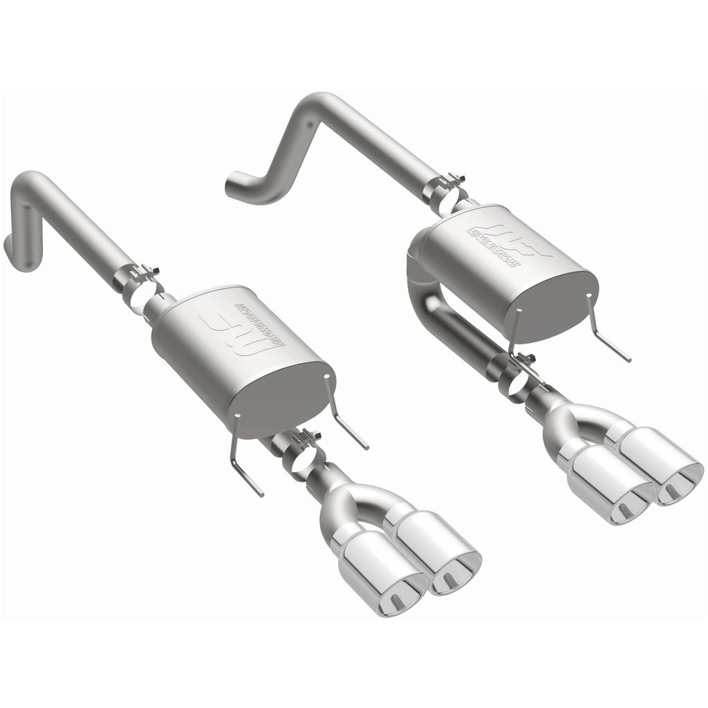 MagnaFlow Exhaust Products 15886 Street Series Polished Axle Back System for Select Chevrolet Corvette