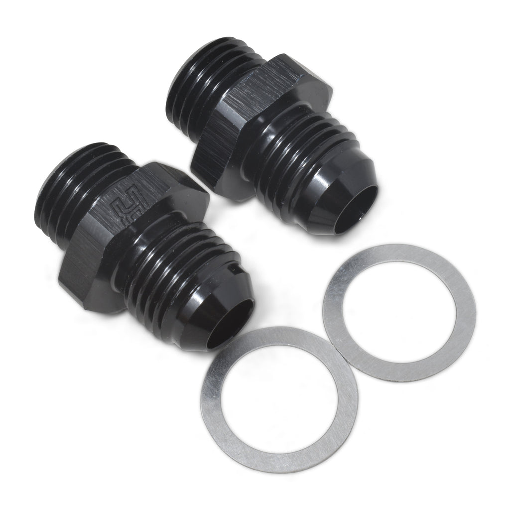 Performance--6-An-Carb-Adapter-Fittings-(2-Pcs.)-(Black)