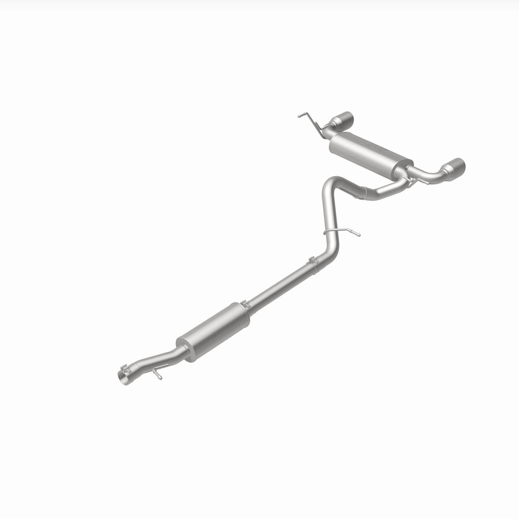 MagnaFlow Exhaust Products 19327 Street Series Black Coated Cat-Back System for Select Jeep Wrangler, Jeep Wrangler JK