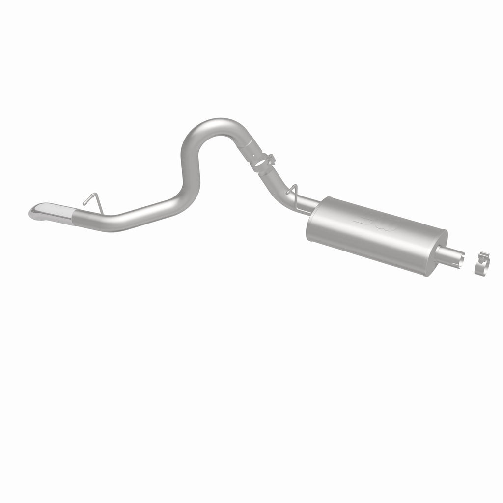 MagnaFlow Exhaust Products 15854 Street Series Polished Cat-Back System for Select Jeep Wrangler