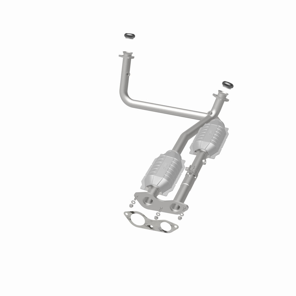 MagnaFlow Exhaust Products 23453 HM Grade Direct-Fit Catalytic Converter for Select Cadillac Escalade, Chevrolet C1500, Chevrolet C1500 Suburban, Chevrolet C2500, Chevrolet K1500, Chevrolet K1500 Suburban, Chevrolet Tahoe, GMC C1500, GMC C1500 Suburban,
