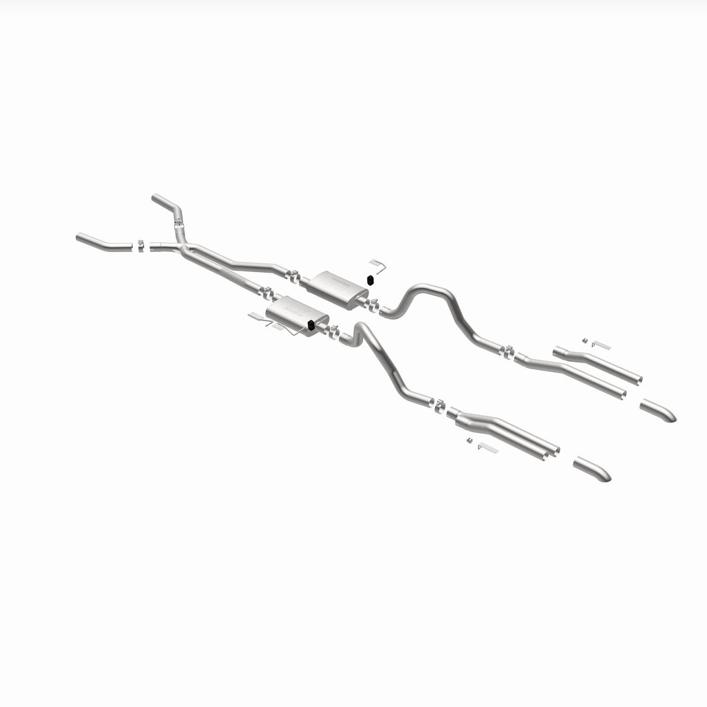 MagnaFlow Exhaust Products 19303 Street Series Polished System for Select Chrysler Cordoba, Dodge 330, Dodge 440, Dodge Charger, Dodge Coronet, Dodge Dart, Dodge Magnum, Dodge Monaco, Dodge Polara, Plymouth Belvedere, Plymouth Fury, Plymouth GTX,