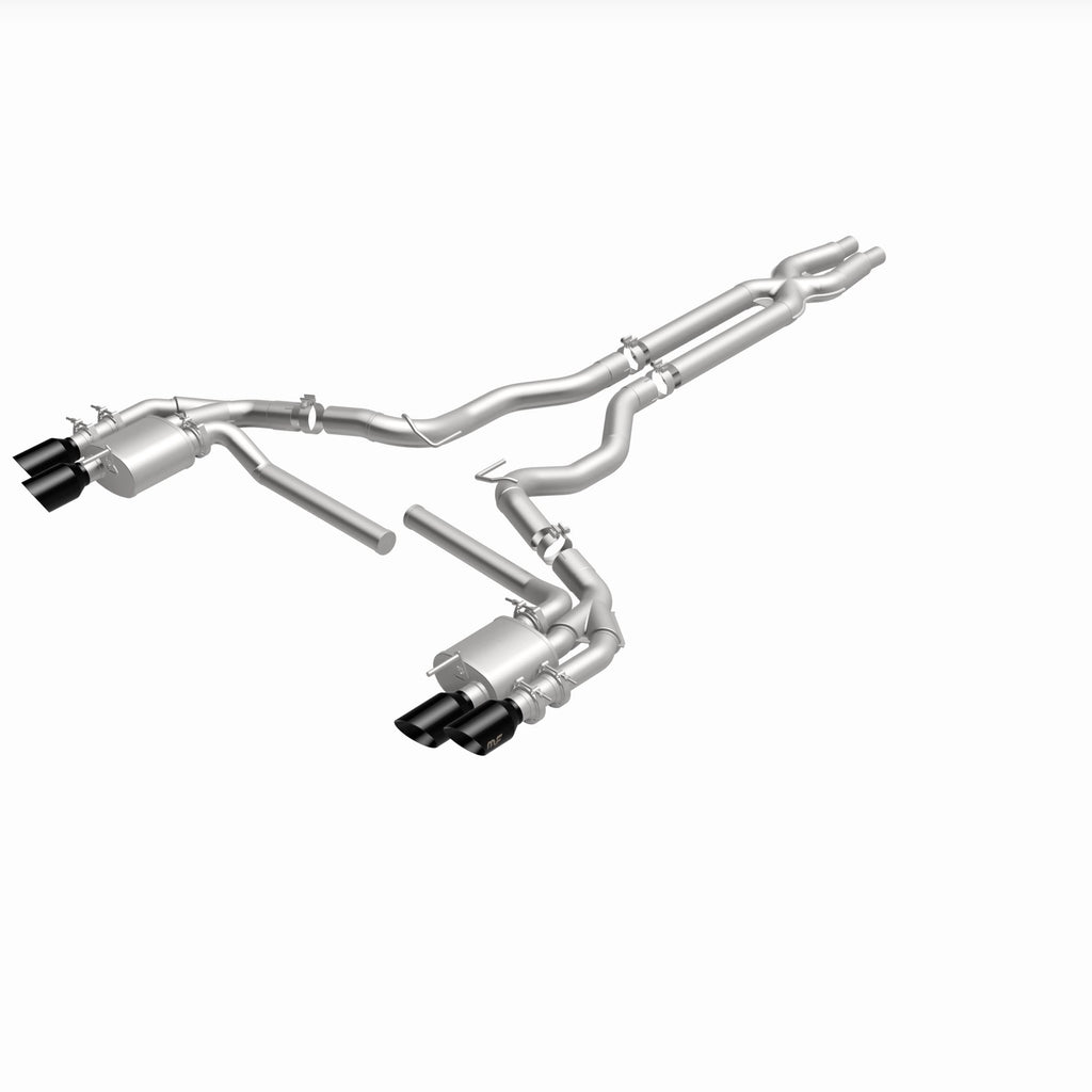 MagnaFlow Exhaust Products 19579 NEO Series Black Chrome Tips Cat-Back System for Select Ford Mustang