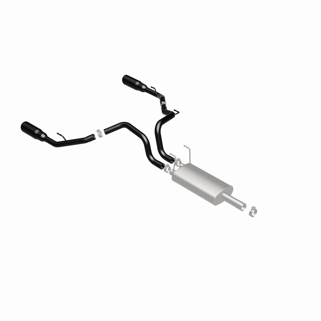 MagnaFlow Exhaust Products 15363 Street Series Black Coated Cat-Back System for Select Dodge Ram 1500, Ram 1500, Ram Classic