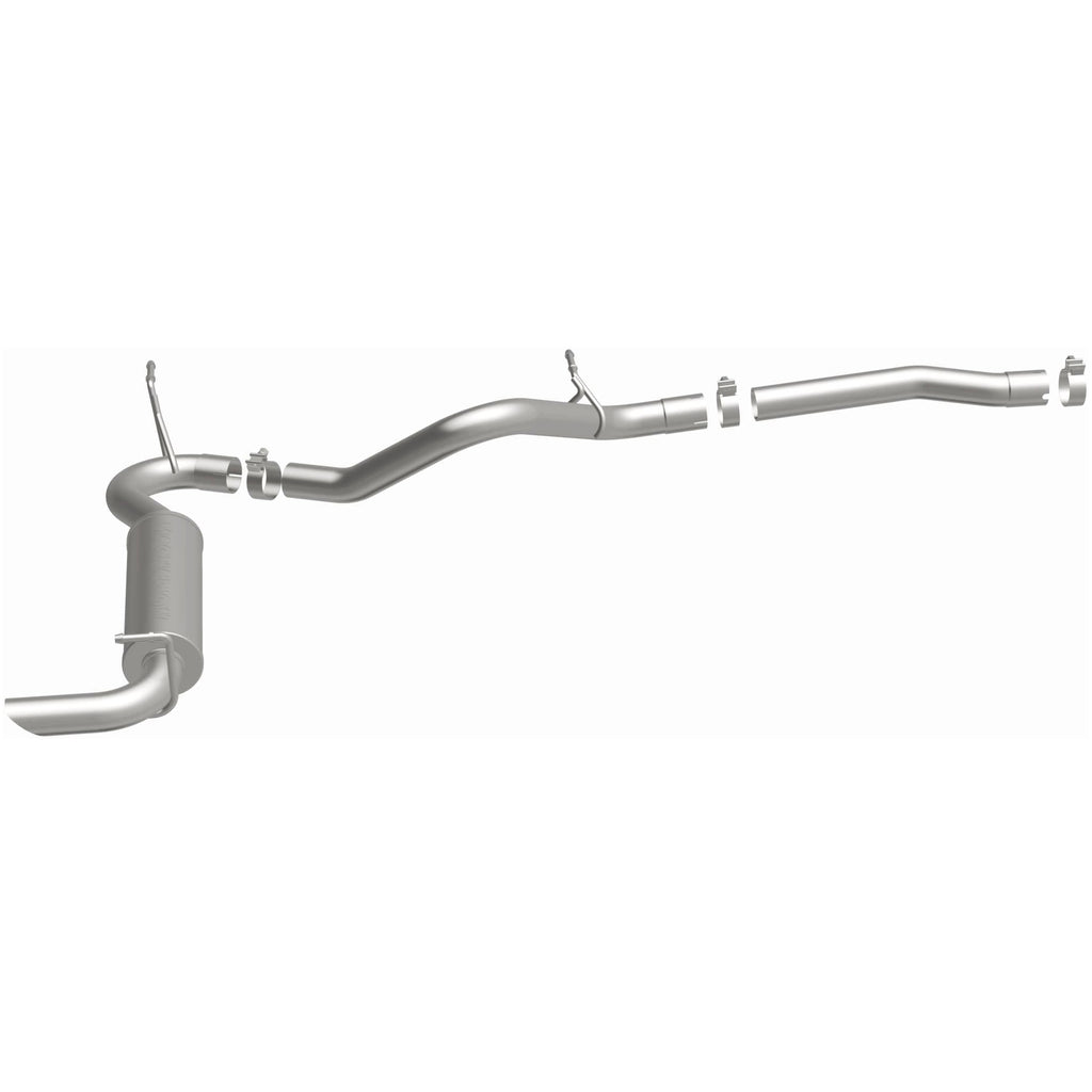 MagnaFlow Exhaust Products 15118 Competition Series Stainless 2.5 in Cat-Back for Select Jeep Wrangler, Jeep Wrangler JK