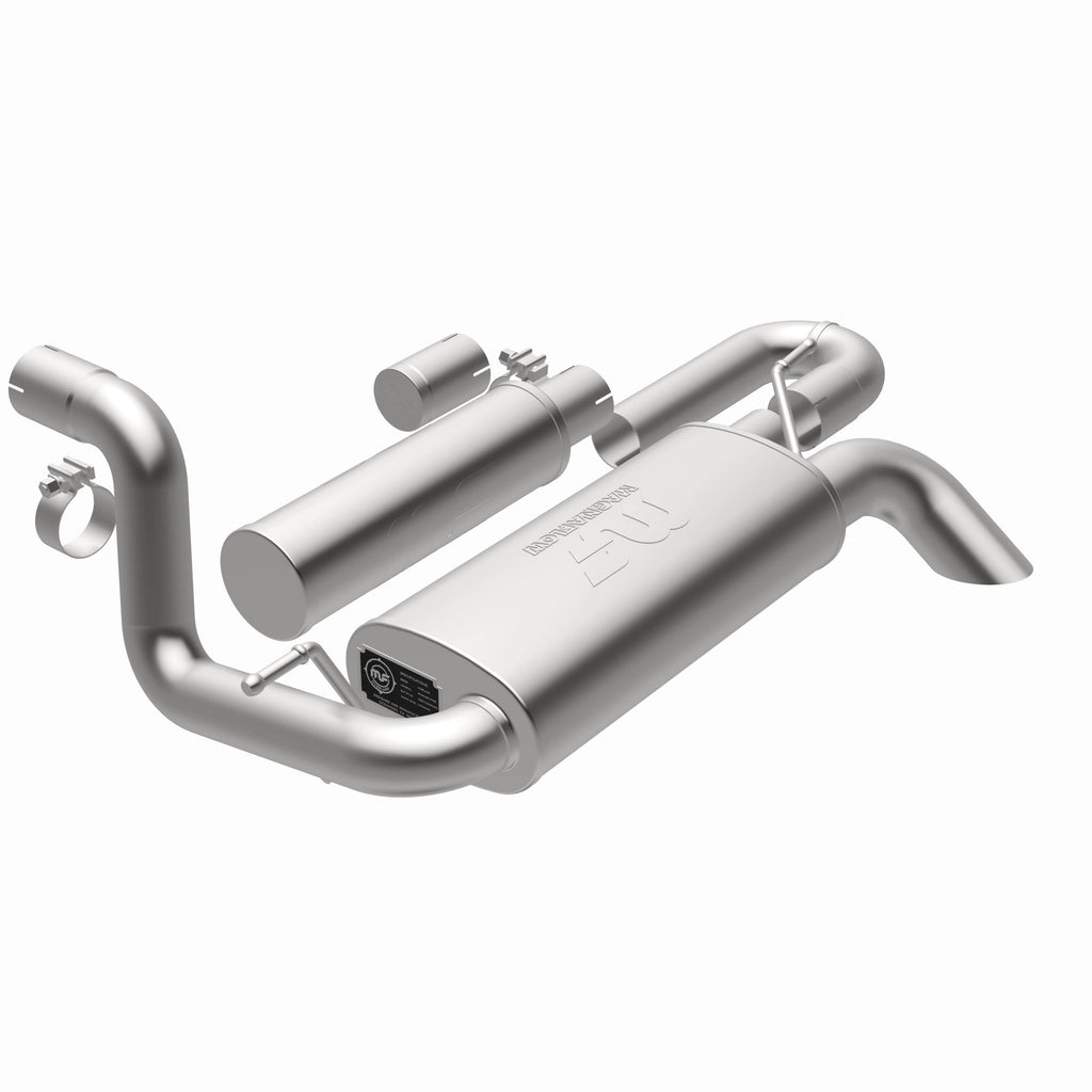 MagnaFlow Exhaust Products 19620 Overland Series Axle Back System for Select Jeep Wrangler