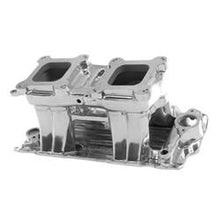 Load image into Gallery viewer, Edelbrock 71101 Small Block Chevy Street Tunnel Ram Polished for Select Buick Century, Buick Regal, Buick Skylark, Chevrolet Bel Air, Chevrolet Biscayne, Chevrolet Blazer, Chevrolet Brookwood, Chevrolet C10, Chevrolet C10 Pickup, Chevrolet C10 Suburban,