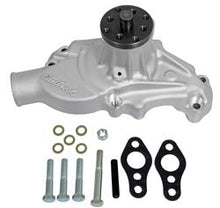 Load image into Gallery viewer, Edelbrock 88820 Water Pump for Small-Block Chevy Street Rods in Satin Finish for Select Chevrolet Blazer, Chevrolet C1500, Chevrolet C1500 Suburban, Chevrolet C2500, Chevrolet C2500 Suburban, Chevrolet C3500, Chevrolet Camaro, Chevrolet Caprice,