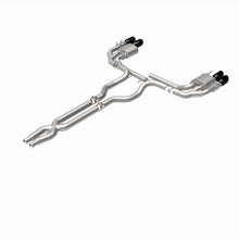 Load image into Gallery viewer, MagnaFlow Exhaust Products 19579 NEO Series Black Chrome Tips Cat-Back System for Select Ford Mustang