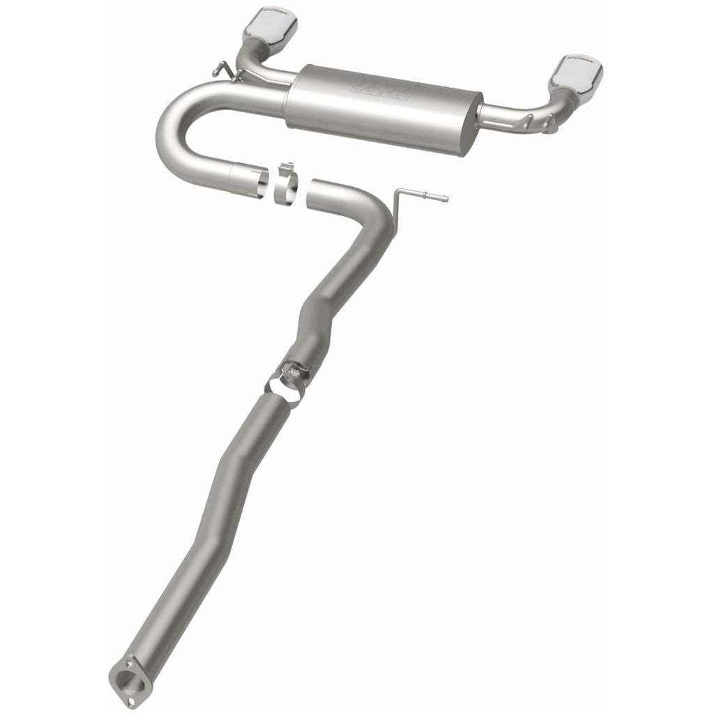 MagnaFlow Exhaust Products 15597 Street Series Polished Cat-Back System for Select Mitsubishi Lancer