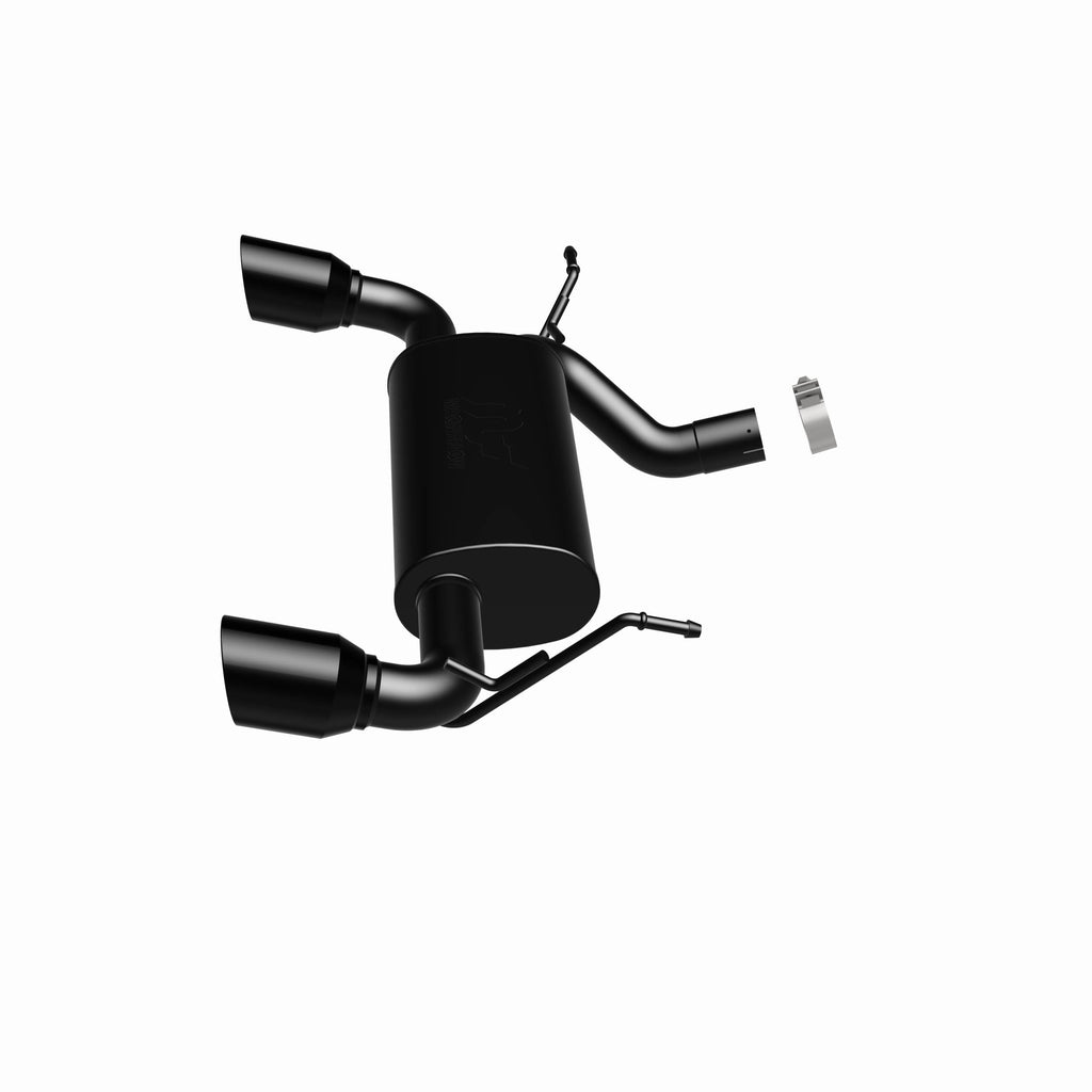 MagnaFlow Exhaust Products 15160 Street Series Black Coated Axle Back System for Select Jeep Wrangler, Jeep Wrangler JK
