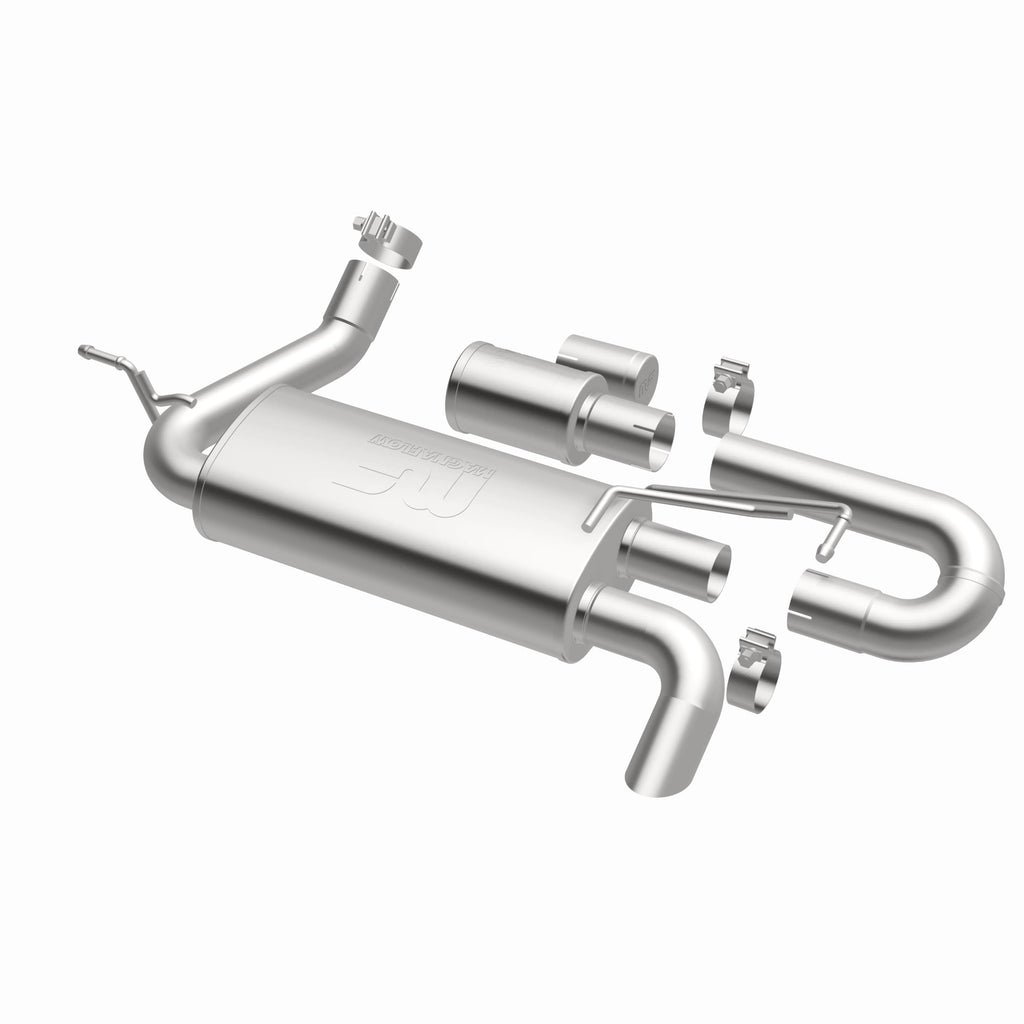 MagnaFlow Exhaust Products 19668 Overland Series Axle Back System for Select Jeep Wrangler, Jeep Wrangler JK