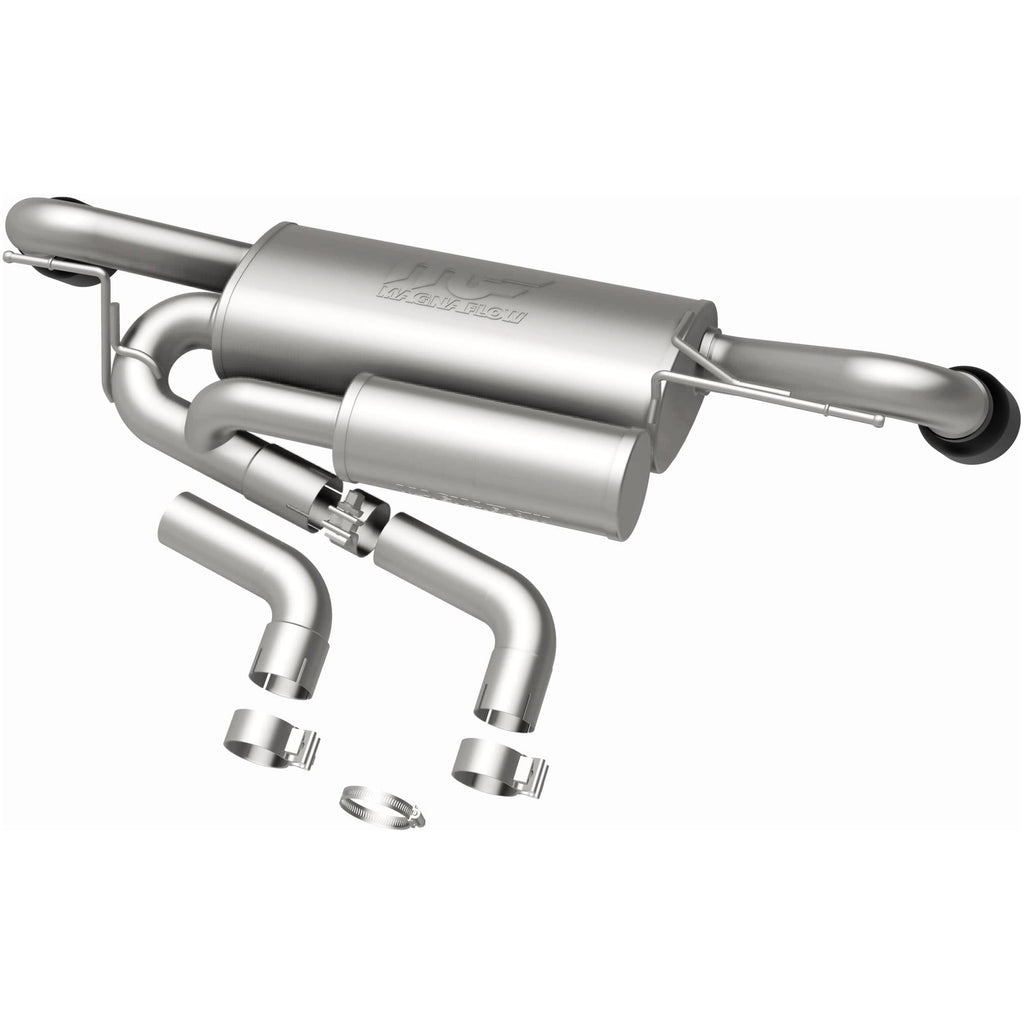 MagnaFlow Exhaust Products 19553 Street Series Black Chrome Axle Back System for Select Ford Bronco Sport