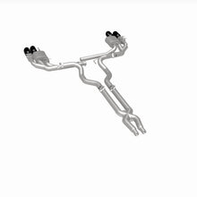Load image into Gallery viewer, MagnaFlow Exhaust Products 19579 NEO Series Black Chrome Tips Cat-Back System for Select Ford Mustang