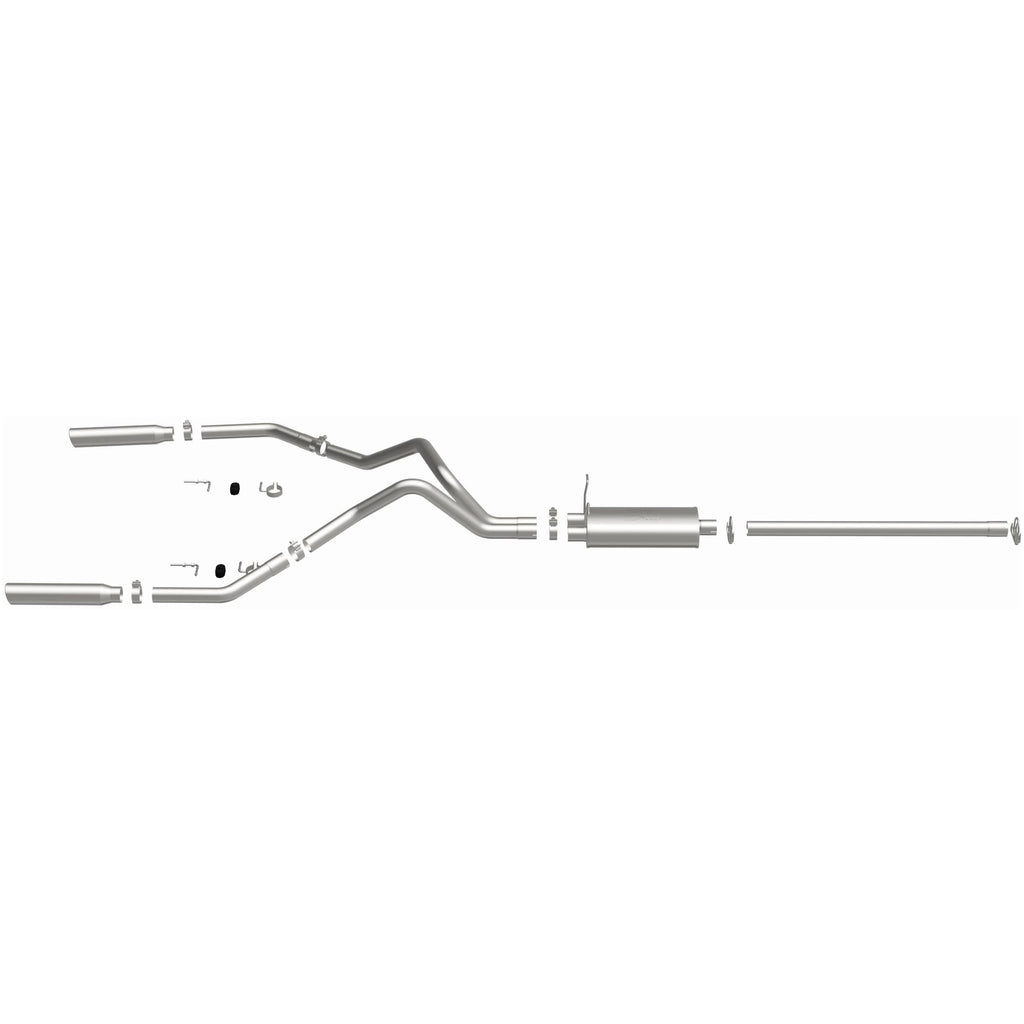 MagnaFlow Exhaust Products 15749 Street Series Polished Cat-Back System for Select Ford F-150, Ford F-150 Heritage