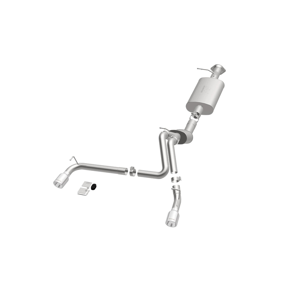MagnaFlow Exhaust Products 16772 Street Series Polished Cat-Back System for Select Hummer H2