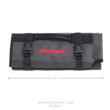Load image into Gallery viewer, Xventure-Gear-Tool-Roll-Large-(7X7in.-Closed)-12Oz-Waxed-Canvas---Black