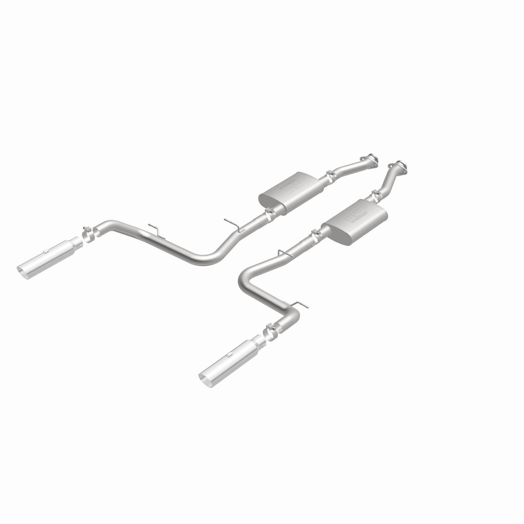MagnaFlow Exhaust Products 15644 Street Series Polished Cat-Back System for Select Ford Mustang