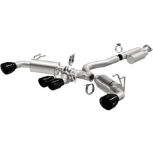 Load image into Gallery viewer, MagnaFlow Exhaust Products 19631 NEO Series Black Chrome Tips Cat-Back System for Select Toyota GR Corolla