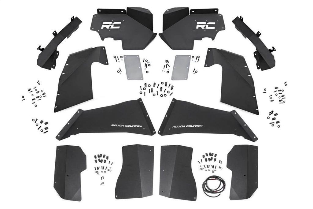Rough Country 10511V Inner Fenders for Select Jeep Wrangler, Jeep Wrangler JK