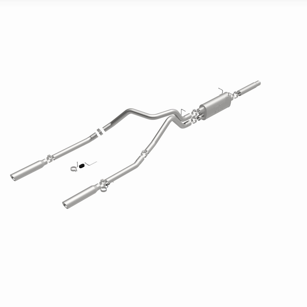 MagnaFlow Exhaust Products 15735 Street Series Polished Cat-Back System for Select Dodge Dakota