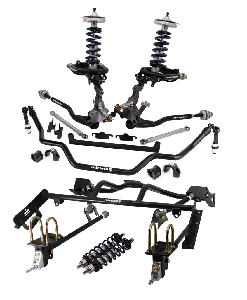 Ridetech-64-66-Ford-Mustang-Complete-Coil-Over-Suspension-System-W-Pin-Spindle