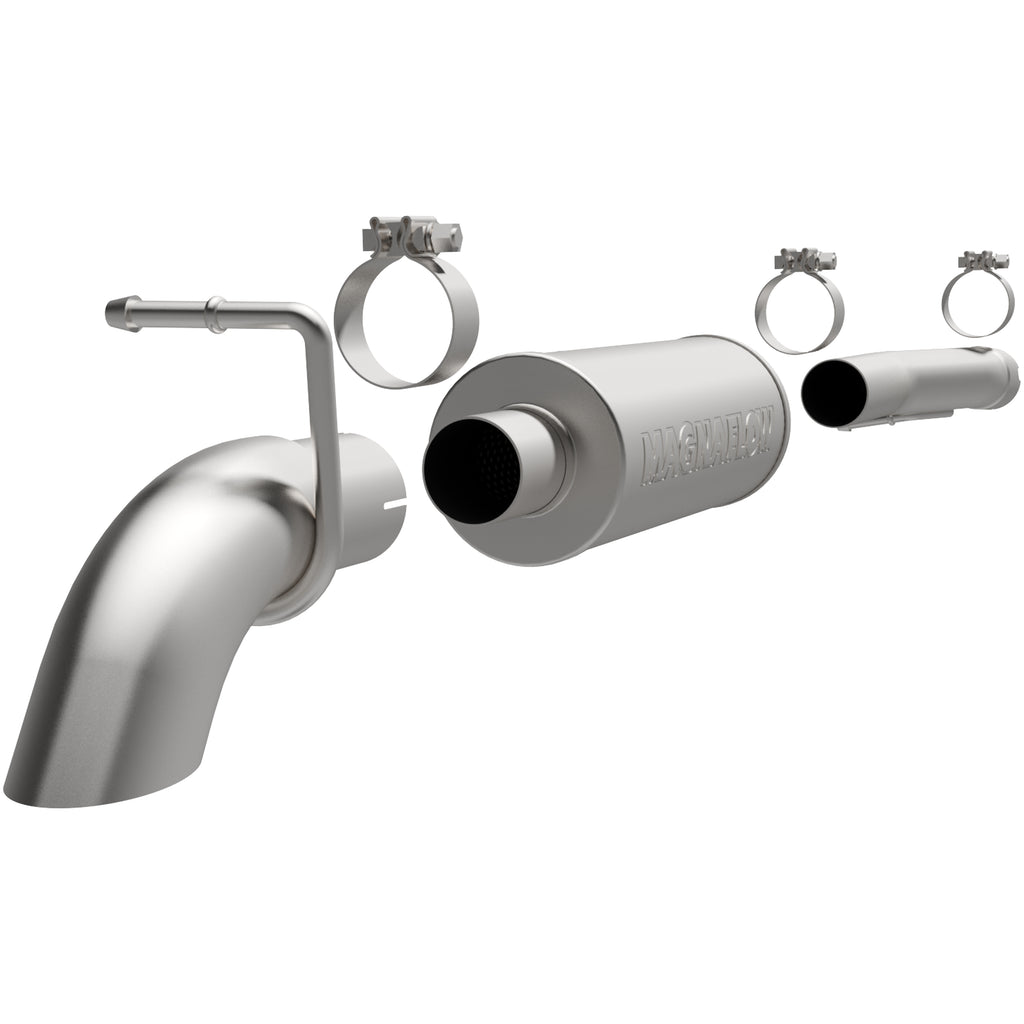MagnaFlow Exhaust Products 17144 Off Road Pro Series Gas Stainless Cat-Back for Select Jeep Wrangler, Jeep Wrangler JK