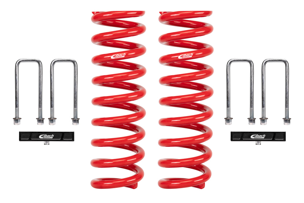 Eibach E30-82-069-05-22 Set of 2 Front Springs + Rear Lift Blocks