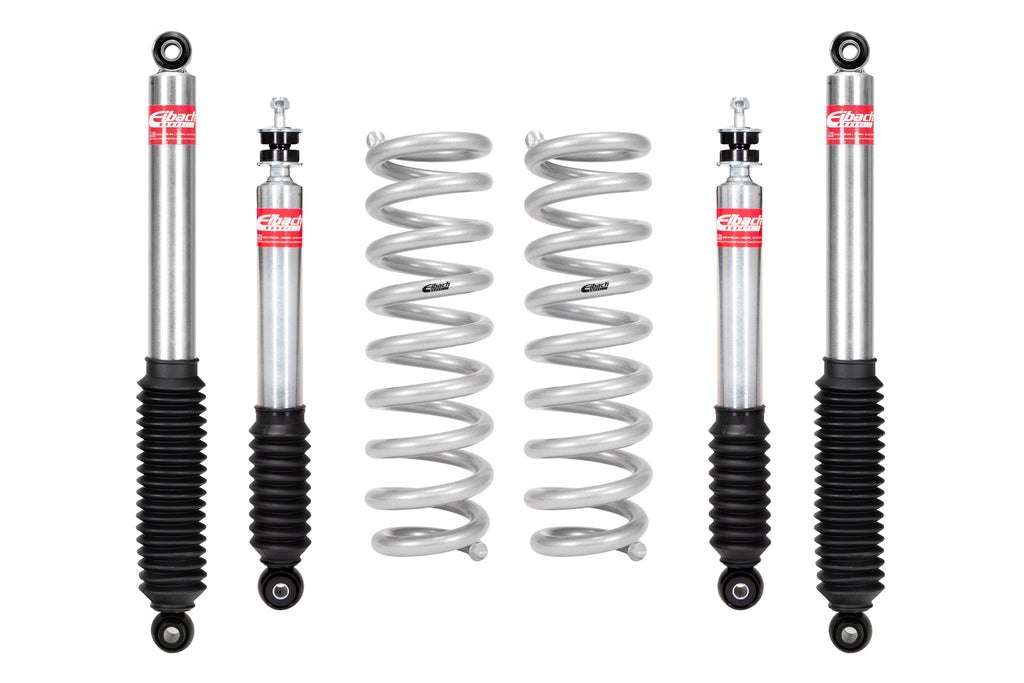 Eibach E80-23-006-01-22 Set of 4 Shocks + 2 Front Springs for Select Chevrolet Silverado 1500, GMC Sierra