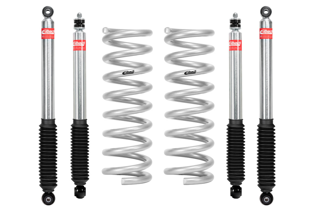 Eibach E80-27-006-02-22 Set of 4 Shocks + 2 Front Springs for Select Ram