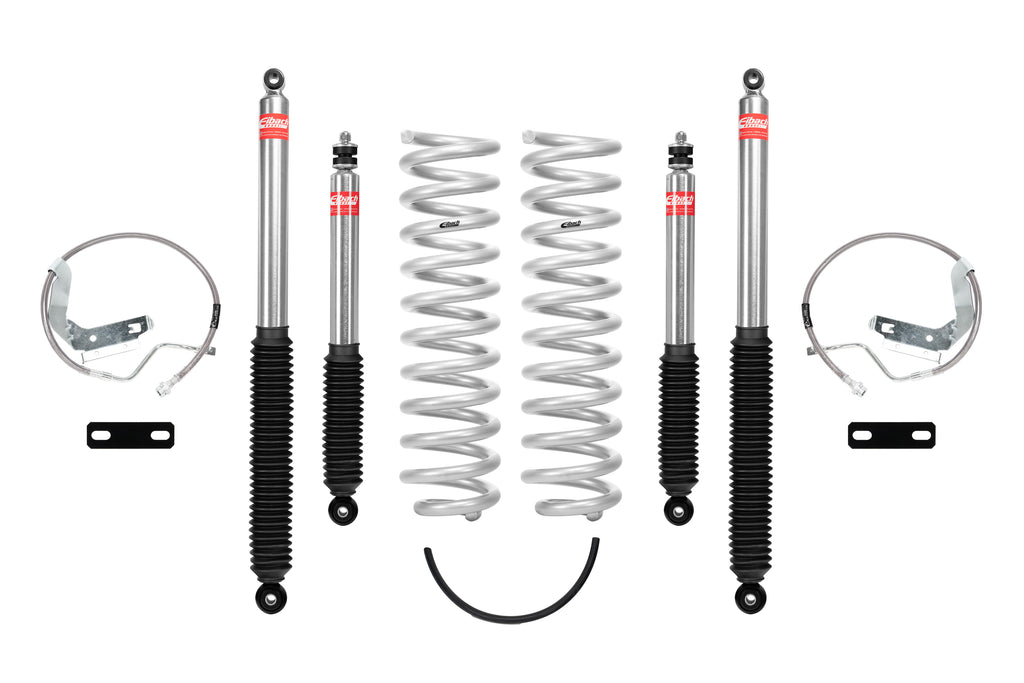 Eibach E80-35-034-01-22 Set of 4 Shocks + 2 Front Springs for Select Ford F-250 Super Duty, Ford F-350 Super Duty