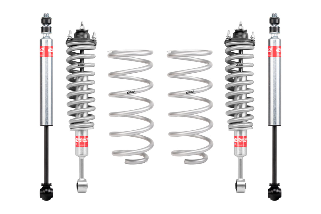 Eibach E81-59-006-01-22 Set of 2 Assembled Front Shocks, Springs, Mounts + 2 Springs + 2 Rear Shocks