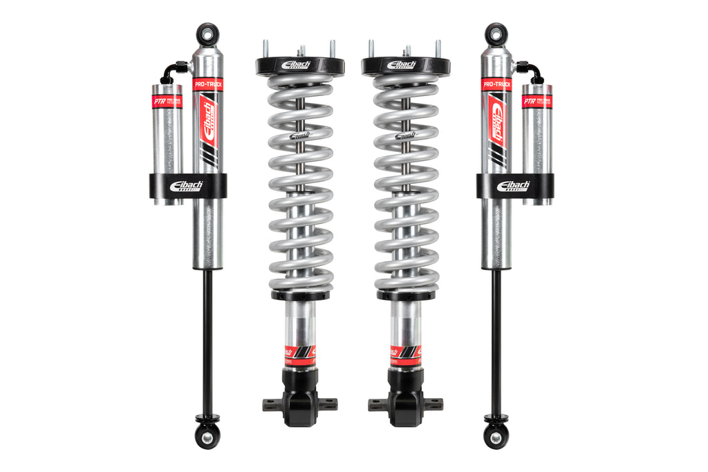 Eibach E86-23-032-06-22 Pair of Front Coilovers + Rear Reservoir Shocks for Select Chevrolet Silverado 1500, GMC Sierra