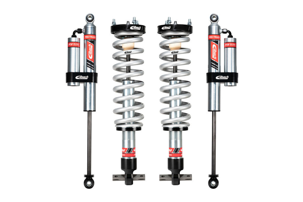 Eibach E86-23-042-02-22 Pair of Front Coilovers + Rear Reservoir Shocks