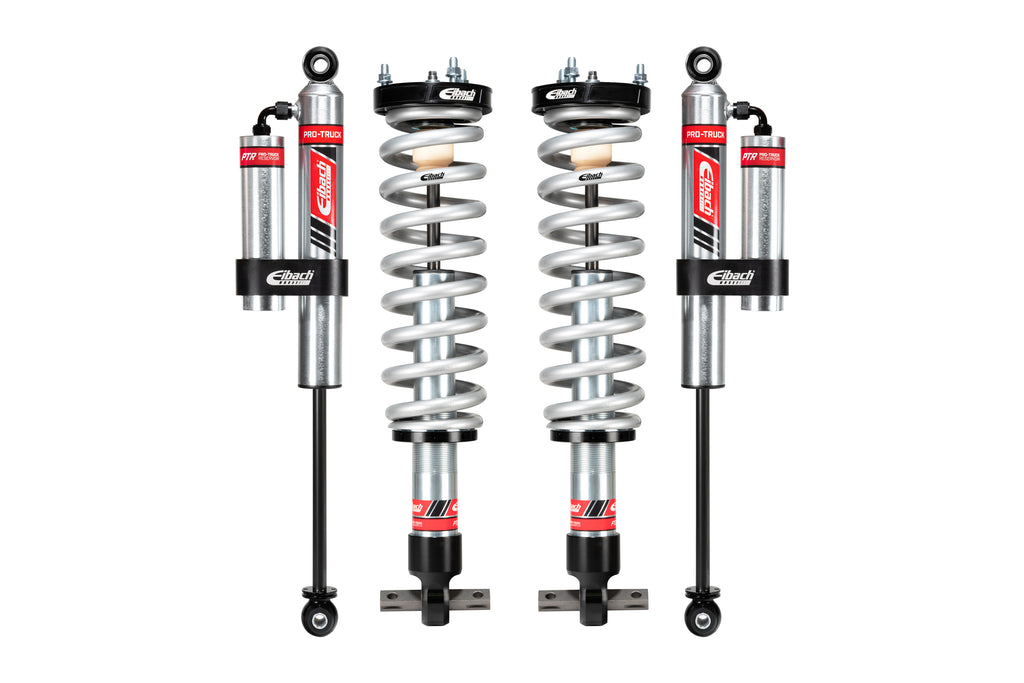 Eibach E86-23-042-04-22 Pair of Front Coilovers + Rear Reservoir Shocks