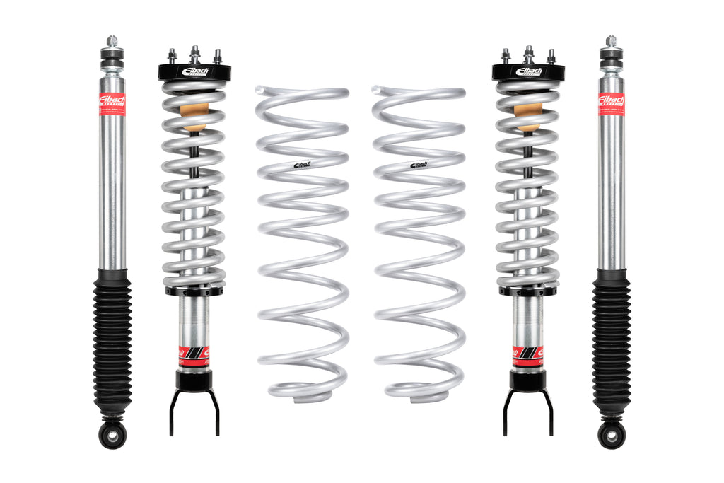 Eibach E86-27-011-01-22 Pair of Front Coilovers + Rear Shocks + Rear Springs for Select Ram