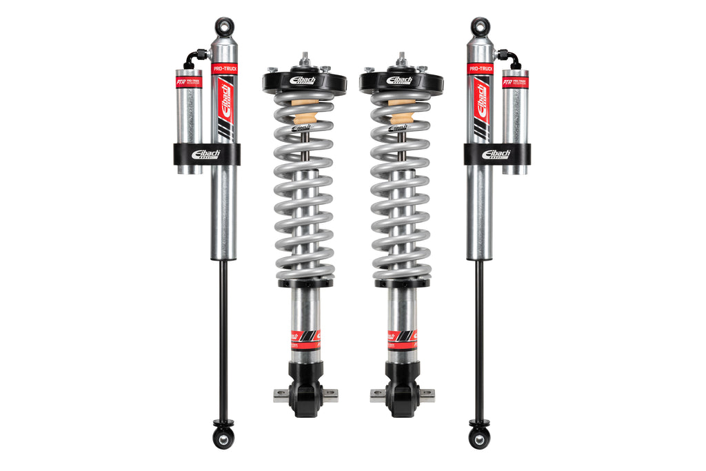 Eibach E86-35-059-04-22 Pair of Front Coilovers + Rear Reservoir Shocks for Select Ford F-150