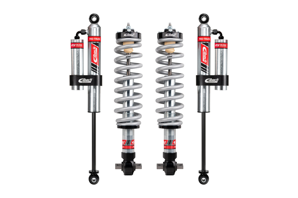 Eibach E86-35-062-02-22 Pair of Front Coilovers + Rear Reservoir Shocks