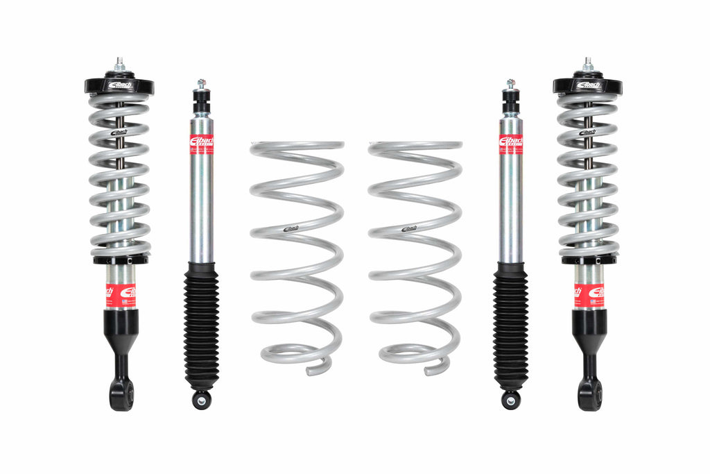 Eibach E86-82-073-01-22 Pair of Front Coilovers + Rear Shocks + Rear Springs for Select Toyota 4Runner, Toyota FJ Cruiser
