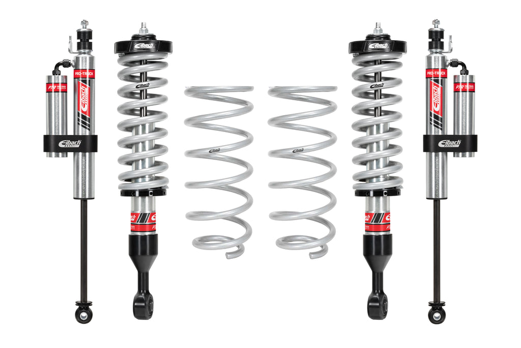 Eibach E86-59-006-03-22 Pair of Front Coilovers + Rear Reservoir Shocks + Rear Springs for Select Lexus GX460