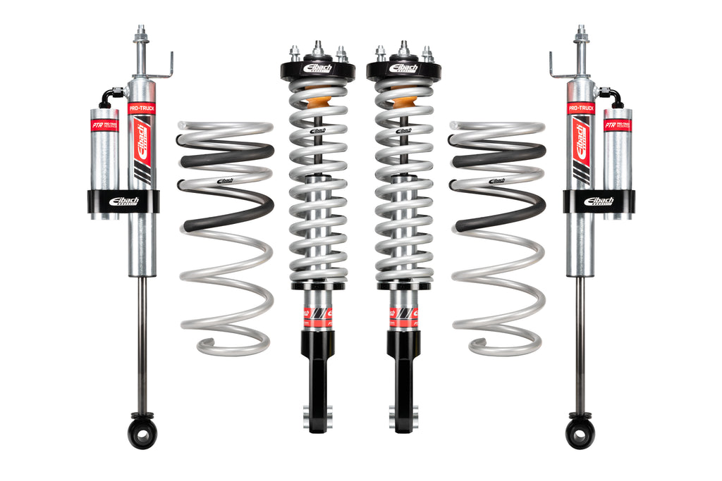 Eibach E86-82-105-04-22 Pair of Front Coilovers + Rear Reservoir Shocks + Rear Springs
