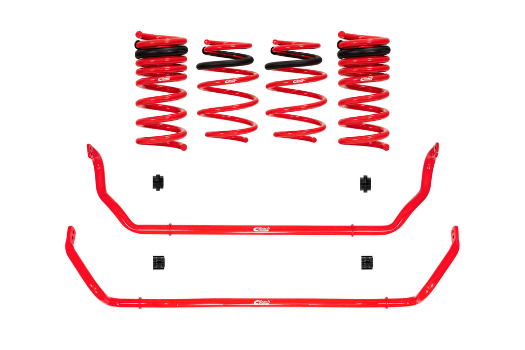 Eibach 4.12835.880 Sportline Springs + Front & Rear Sway Bars for Select Ford Mustang